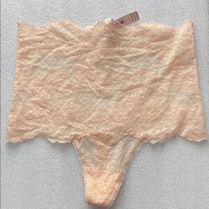 Victoria's Secret Apricot Lace High-Rise Panty ⭐️2 for 15⭐️